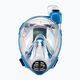 Cressi Baron full face μάσκα για κατάδυση με αναπνευστήρα μπλε και διάφανο XDT020020 2