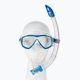 Cressi σετ κατάδυσης με αναπνευστήρα μάσκα Estrella + αναπνευστήρας Gamma μπλε DM340020