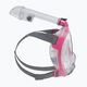 Cressi Baron παιδική μάσκα full face για κολύμπι με αναπνευστήρα ροζ XDT0360040 3