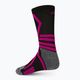 Mico Κάλτσες σκι μεσαίου βάρους X-Performance X-C μαύρες/ροζ CA00146 2