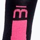 Γυναικείες κάλτσες σκι Mico Heavy Weight Primaloft μαύρες/ροζ CA00119 3