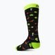 Mico Παιδικές κάλτσες σκι μεσαίου βάρους Warm Control μαύρες και κίτρινες CA02699 2