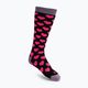 Mico Παιδικές κάλτσες σκι μεσαίου βάρους Warm Control μαύρες/κόκκινες CA02699