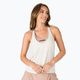Γυναικείο μπλουζάκι τένις Diadora Clay λευκό και ροζ 102.176840