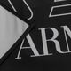 EA7 Emporio Armani Water Sports Active μαύρη πετσέτα με γκρι λογότυπο 2