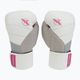Γάντια πυγμαχίας Hayabusa T3 λευκά και ροζ T314G