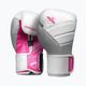 Γάντια πυγμαχίας Hayabusa T3 λευκά και ροζ T314G 7