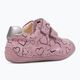 Geox Tutim σκούρο ροζ/ασημί παιδικά παπούτσια 10
