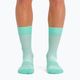 Sportful Matchy πράσινες γυναικείες κάλτσες ποδηλασίας 1121053.307
