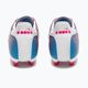 Ανδρικά ποδοσφαιρικά παπούτσια Diadora Brasil Elite Veloce GR LPU λευκό/ροζ φλούο/μπλε φλούο 12
