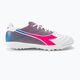 Ανδρικά ποδοσφαιρικά παπούτσια Diadora Brasil Elite Veloce GR TFR λευκό/ροζ φλούο/μπλε φλούο 2