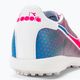 Ανδρικά ποδοσφαιρικά παπούτσια Diadora Brasil Elite Veloce GR TFR λευκό/ροζ φλούο/μπλε φλούο 9