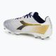 Ανδρικά ποδοσφαιρικά παπούτσια Diadora Brasil Elite GR LT LP12 λευκό/μπλε/χρυσό 3