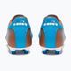 Ανδρικά ποδοσφαιρικά παπούτσια Diadora Brasil Elite Veloce GR LPU μπλε φλούο/λευκό/πορτοκαλί 9