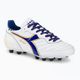 Ανδρικά ποδοσφαιρικά παπούτσια Diadora Brasil Italy OG GR LT+ MDPU λευκό/μπλε/χρυσό