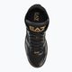 EA7 Emporio Armani Basket Mid τριπλό μαύρο/χρυσό παπούτσια 5