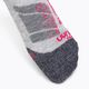Γυναικείες κάλτσες σκι UYN Ski All Mountain light grey melange/coral 3