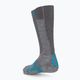 Γυναικείες κάλτσες σκι UYN Ski Comfort Fit grey/turquoise 2