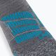 Γυναικείες κάλτσες σκι UYN Ski Comfort Fit grey/turquoise 3