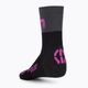Γυναικείες κάλτσες ποδηλασίας UYN Light black /grey/rose violet 2