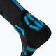 Ανδρικές κάλτσες σκι UYN Ski One Merino anthracite/turquoise 5