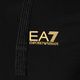 Ανδρικό EA7 Emporio Armani Train Core ID Hoodie FZ Coft μαύρο/χρυσό φούτερ με λογότυπο 3