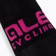 Alé Scanner ποδηλατικές κάλτσες μαύρο/ροζ L21181543 3