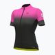 Γυναικεία ποδηλατική φανέλα Alé Gradient μαύρο/ροζ L22175543