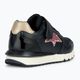 Geox Fastics παιδικά παπούτσια μαύρο/σκούρο ροζ 10