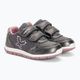 Geox Heira παιδικά παπούτσια σκούρο γκρι/σκούρο ροζ 4