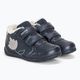 Geox Elthan navy/dark silver παιδικά παπούτσια 4