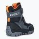 Geox Himalaya Abx junior παπούτσια μαύρο/πορτοκαλί 10