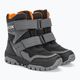 Geox Himalaya Abx junior παπούτσια μαύρο/πορτοκαλί 4