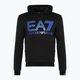 Ανδρικό EA7 Emporio Armani Train Logo Series Oversize Logo Hoodie Coft μαύρο