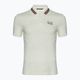 Ανδρικό EA7 Emporio Armani Golf Pro Polo Check silver birch T-shirt