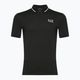 Ανδρικό EA7 Emporio Armani Golf Pro Polo μαύρο πουκάμισο