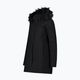 Γυναικείο παλτό CMP με κουκούλα με φερμουάρ και μπουφάν βροχής Μαύρο 32K3196F/U901 2