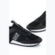 EA7 Emporio Armani Black & White Laces μαύρα/λευκά παπούτσια με κορδόνια 11