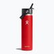 Θερμικό μπουκάλι Hydro Flask Wide Flex Straw 710 ml κόκκινο W24BFS612