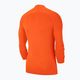 Nike Dri-FIT Park First Layer πορτοκαλί/λευκό παιδικό μακρυμάνικο θερμικό μανίκι ασφαλείας 2