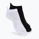Vibram Fivefingers Athletic No-Show κάλτσες 2 ζευγάρια μαύρες και λευκές S15N12PS
