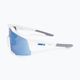 Γυαλιά ποδηλασίας 100% Speedcraft Πολυστρωματικός φακός καθρέφτη ματ λευκό/μπλε STO-61001-407-01 4