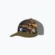 BUFF Trucker Giewont καπέλο μπέιζμπολ καφέ και πράσινο 129541.555.10.00