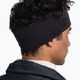 BUFF Merino Headband Wide στερεό μαύρο 4