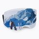 COOLCASC Κάλυμμα γυαλιών χιονοδρομικού κέντρου μπλε 616