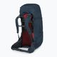 Osprey Farpoint Trek 75 l ανδρικό σακίδιο πλάτης για πεζοπορία σε σιωπηλό μπλε του διαστήματος 3