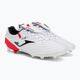 Joma Aguila Cup FG ανδρικά ποδοσφαιρικά παπούτσια λευκό/κόκκινο 4