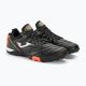 Ανδρικά ποδοσφαιρικά παπούτσια Joma Maxima TF μαύρο/πορτοκαλί 5