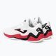 Joma T.Ace 2302 ανδρικά παπούτσια τένις λευκό και κόκκινο TACES2302P 3