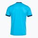 Ανδρικό πουκάμισο τένις Joma Court fluor τιρκουάζ/ναυτικό 2